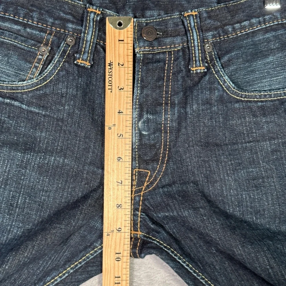 Syoaiya Jeans Mens 29 (28x29) Blue Selvedge Slim Straight Dark Wash Made Japan